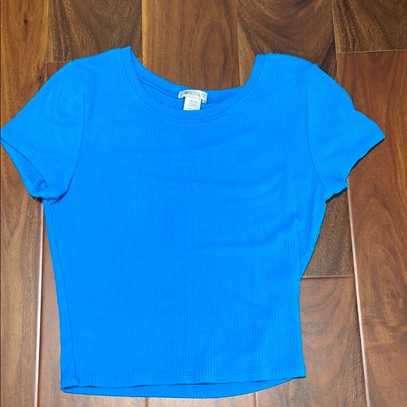 Colorful Ribbed Knit Tops Set - Picture 4 of 5